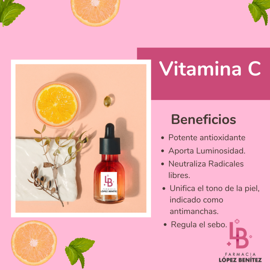 Beneficios vitamina c antioxidante