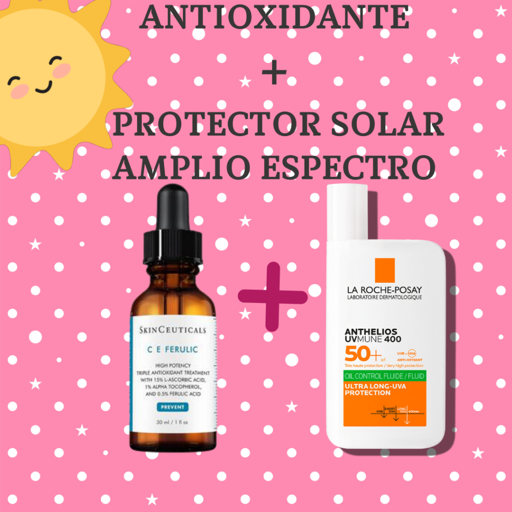 luminosidad con antioxidante