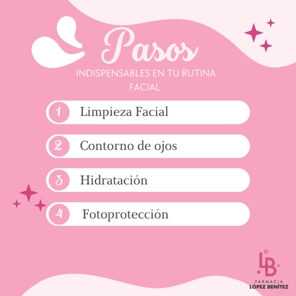 pasos rutina facial