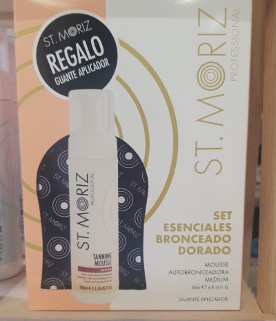 autobronceador con guante de regalo