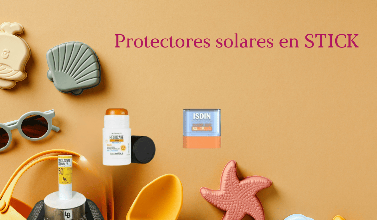 protectores solares en stick