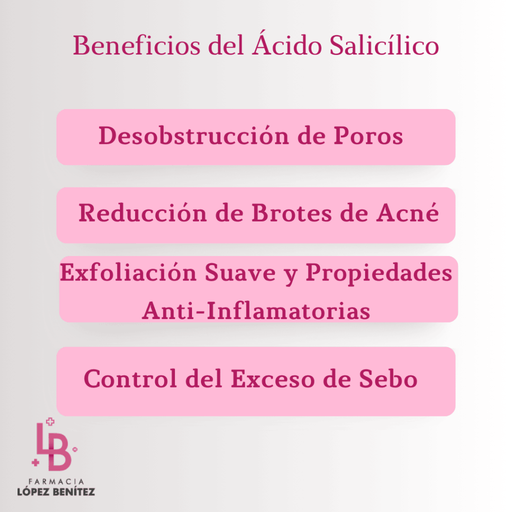 Beneficios del ácido salicílico