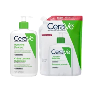 Pack Limpiador hidratante CeraVe 473 ml con refill
